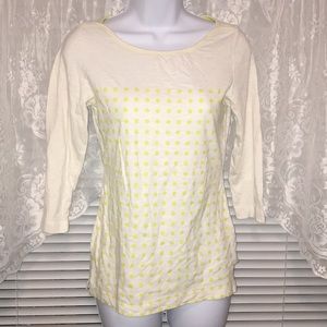 Merona Boat Neck 3/4 Length Sleeve Shirt